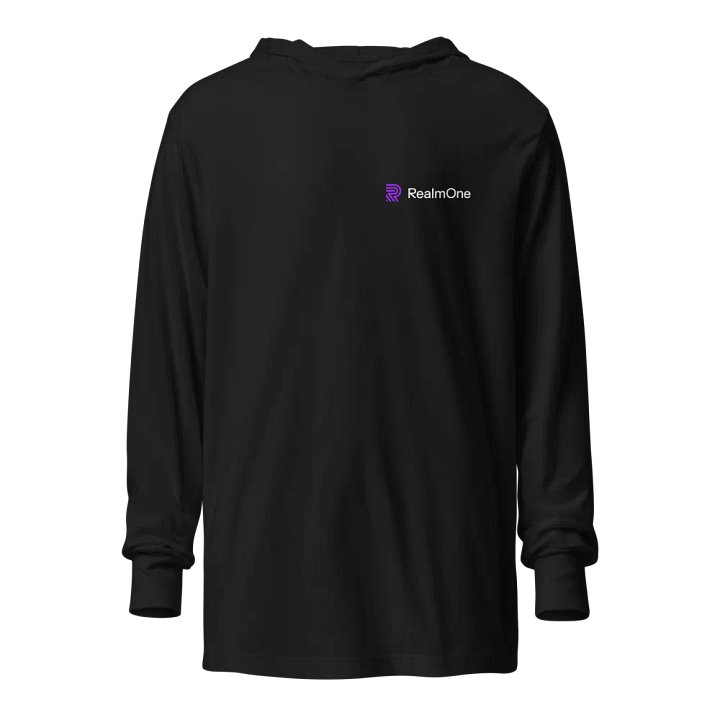 RO Bella + Canvas Long Sleeve Hooded Tee (BACK TAGLINE) product image (1)
