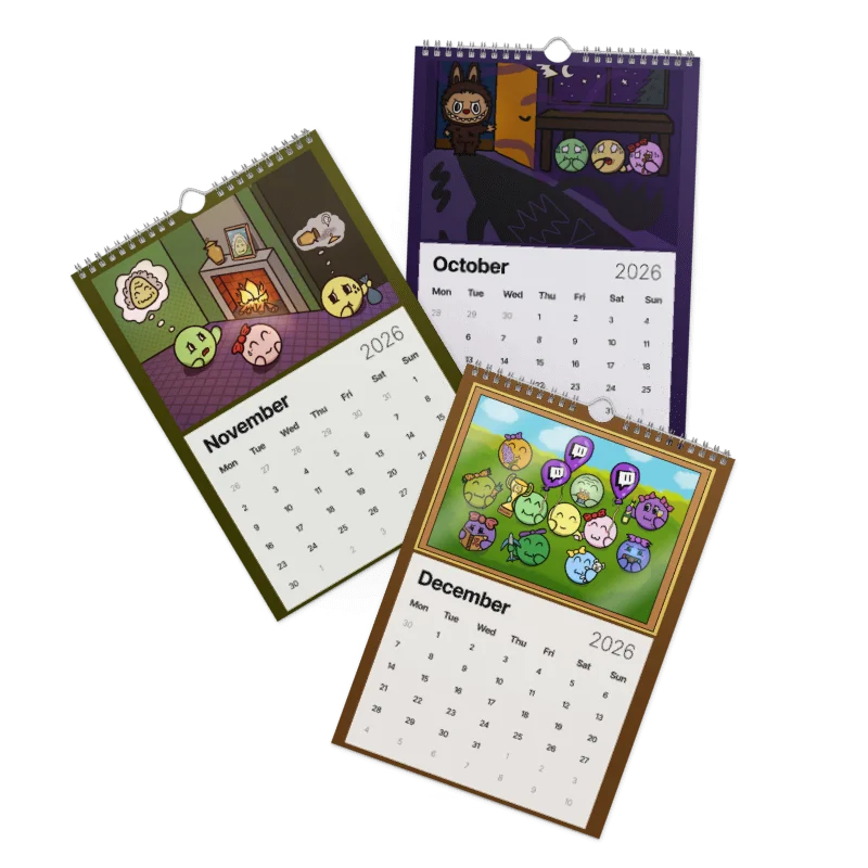 Calendar 2026 - Dango Squad Adventures product image (2)