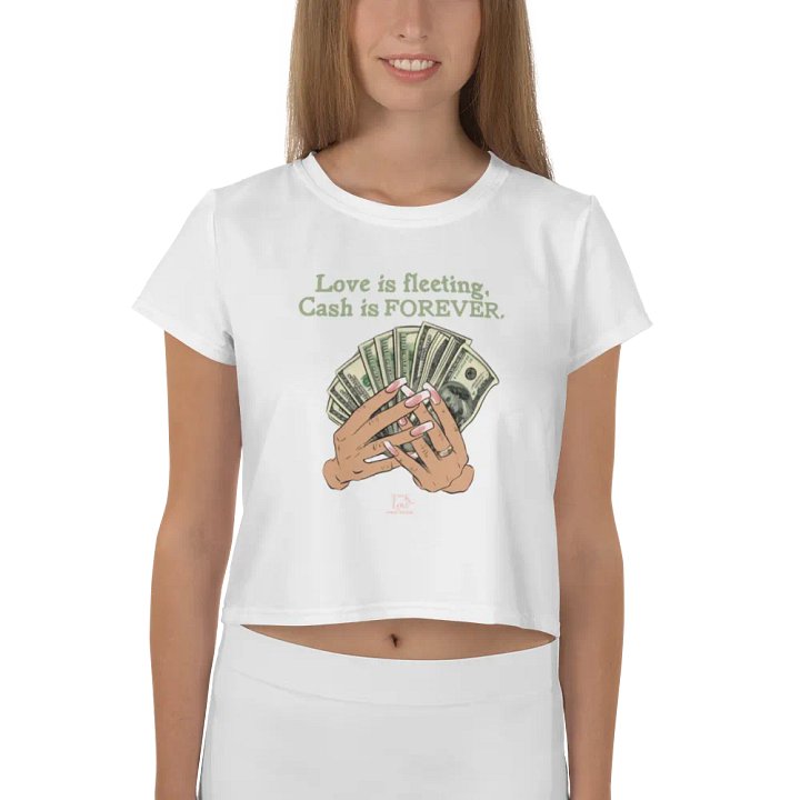 FLFC Love is Fleeting Crop Top (2X/3X) product image (1)