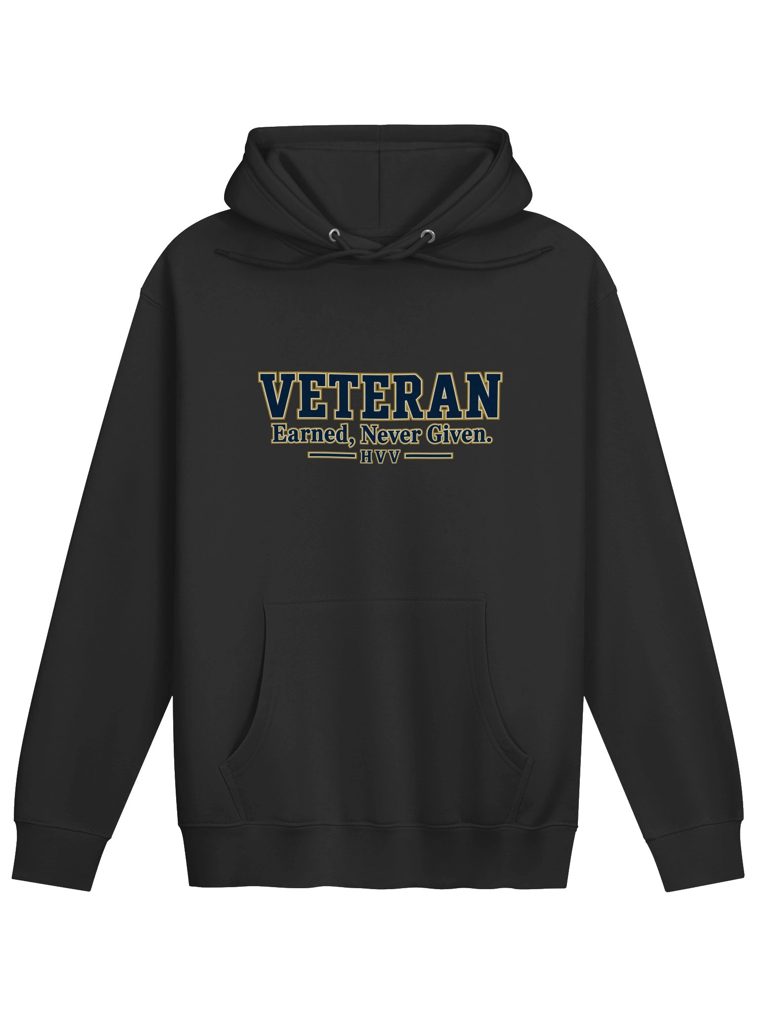 Earned, Never Given Veteran Hoodie product image (1)