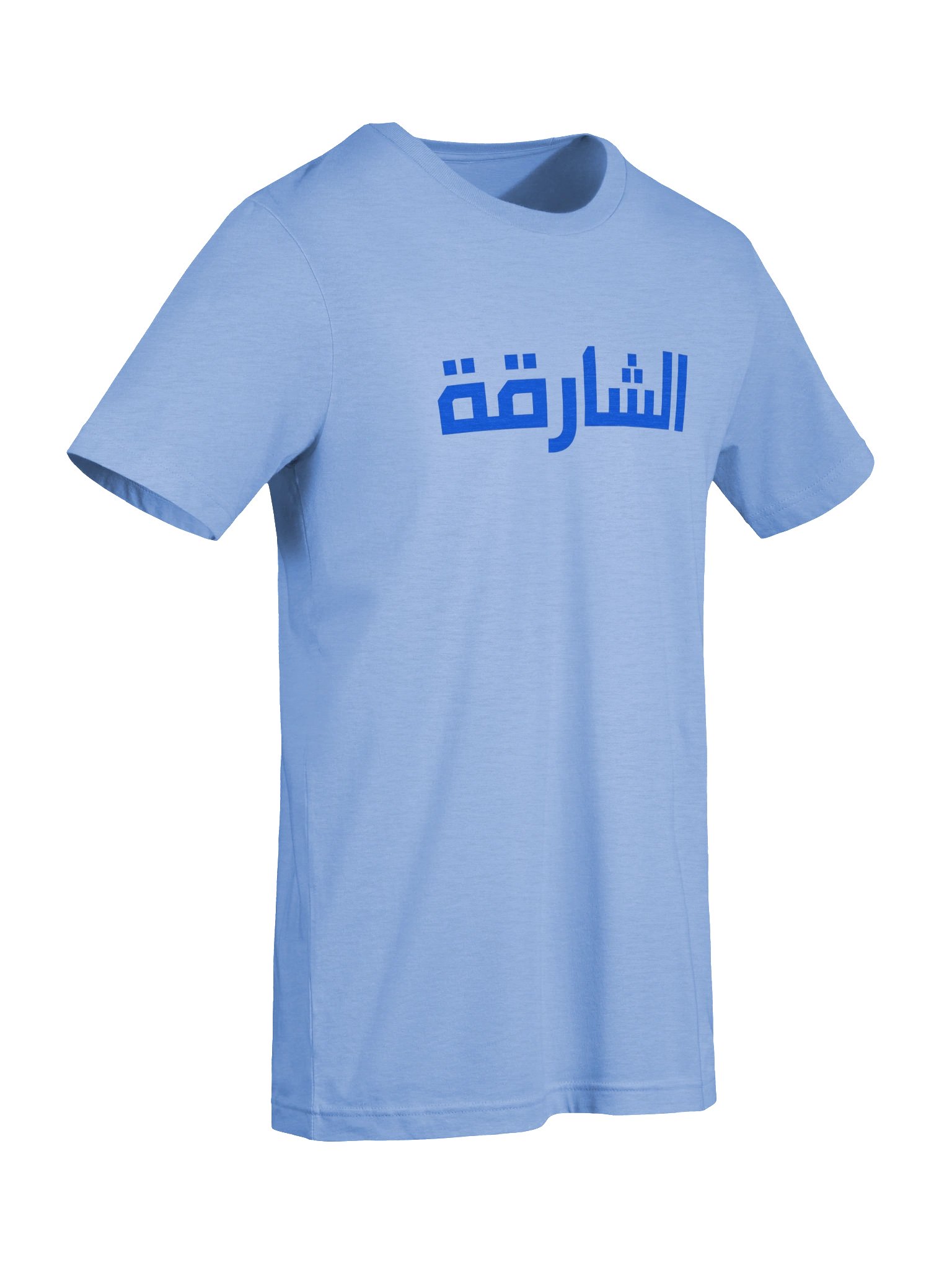 Sharjah Blue Arabic Script Tee product image (7)