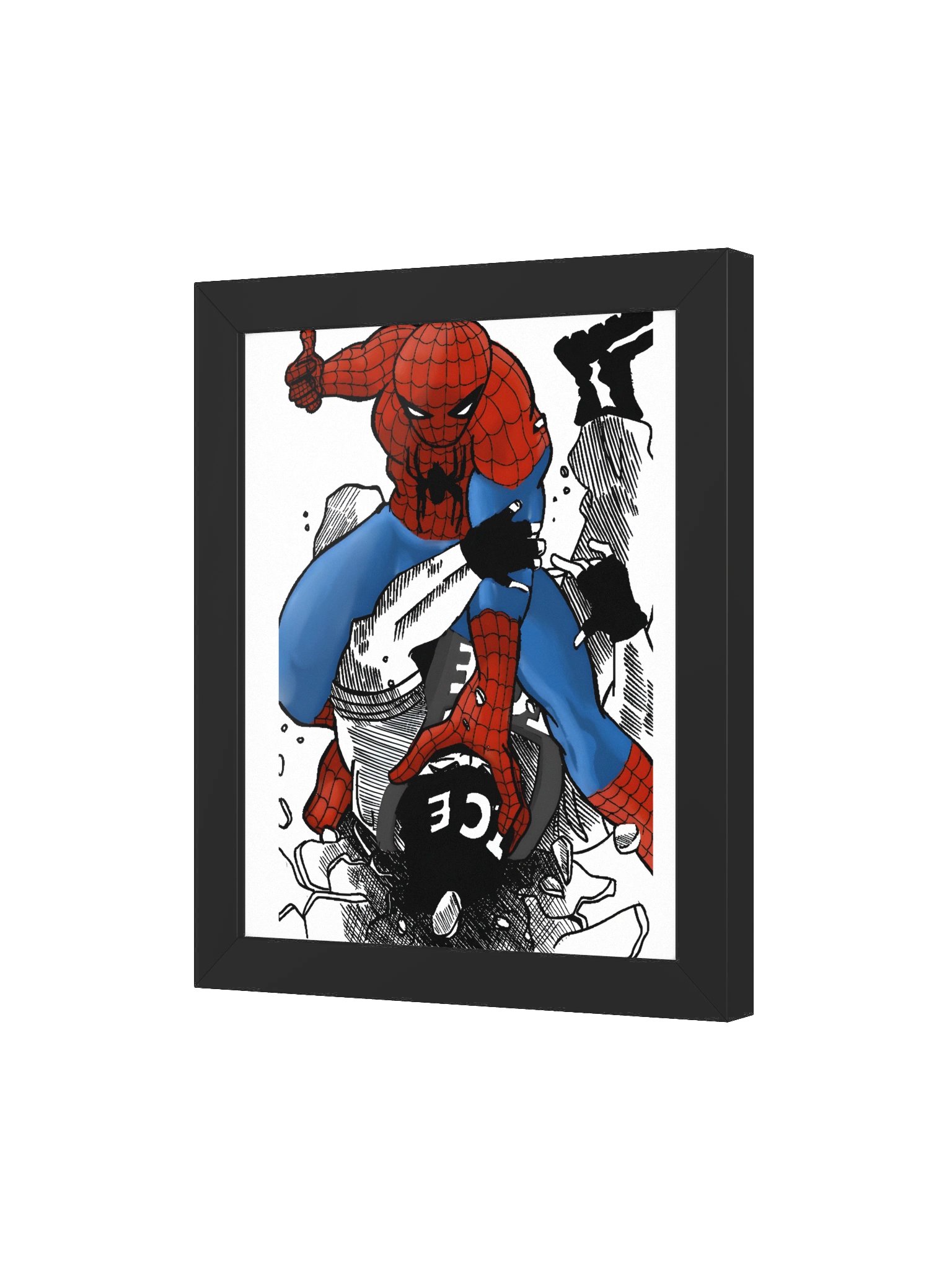 Keeping the Neighborhood Friendly- Peter Parker Version (Framed) product image (15)