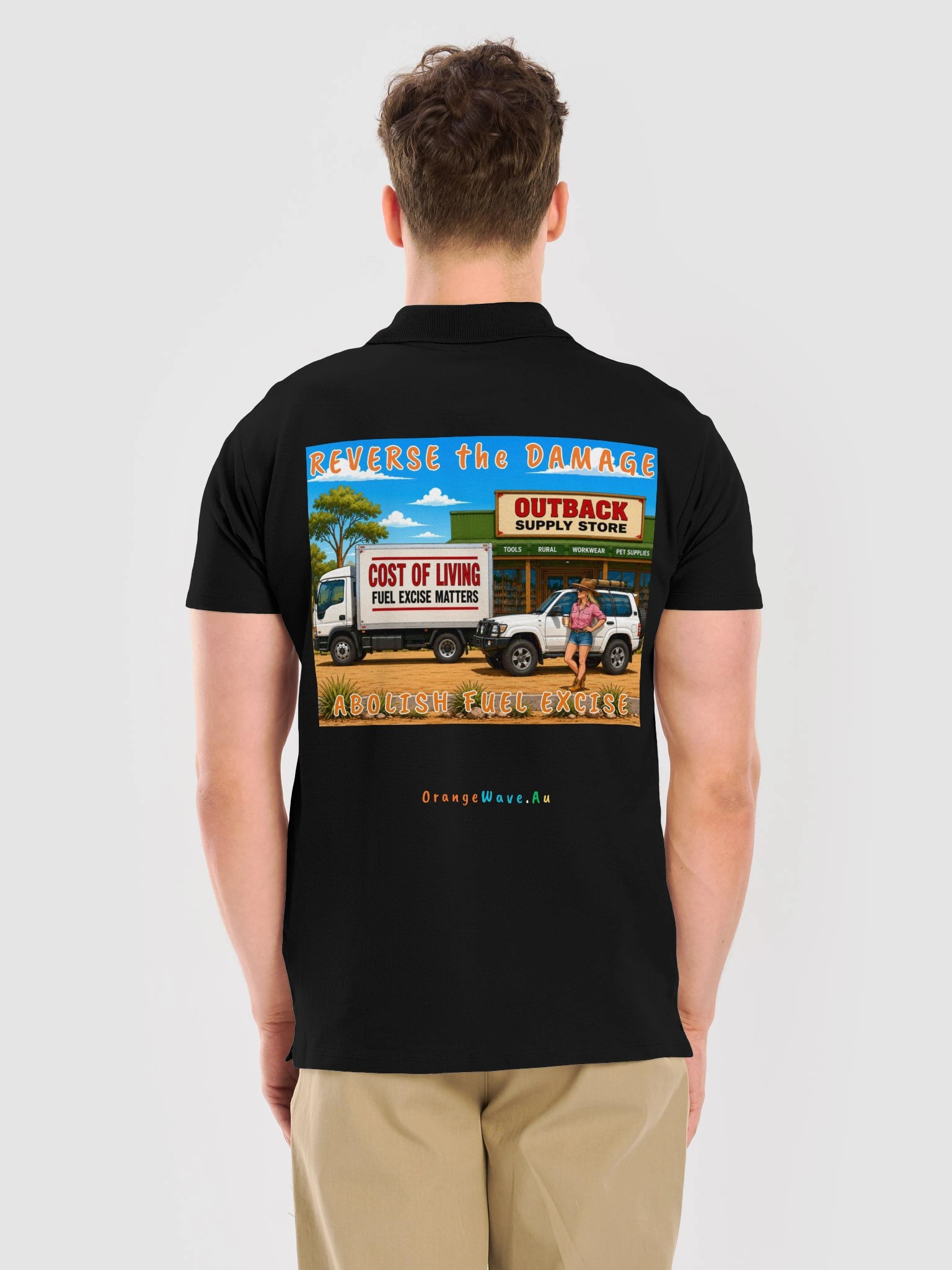Reverse the Damage Abolish Fuel Excise Polo product image (12)