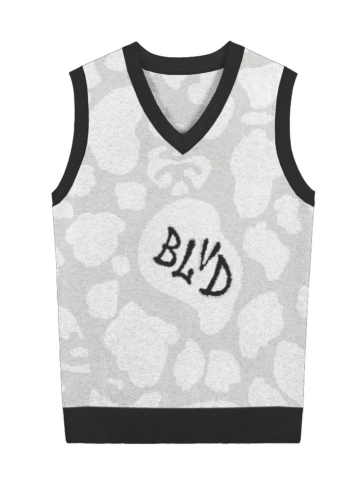 BLVD Sweater Vest Bone Dry product image (1)