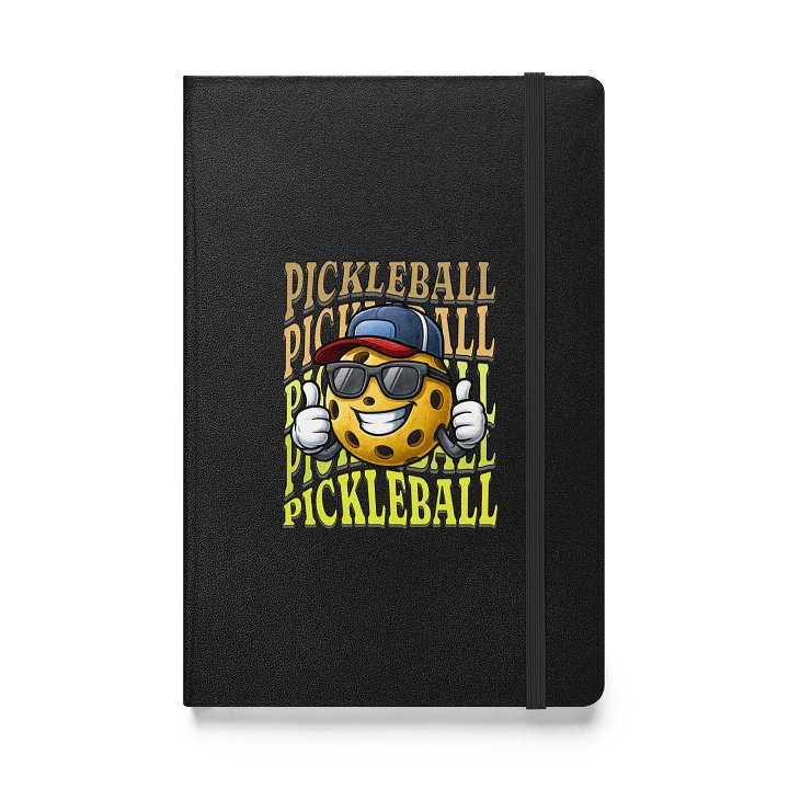 Thumbs Up Pickleball Personality Hardcover Journal product image (1)