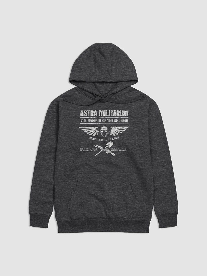 Death Korps of Krieg Warhammer 40k Hoodie | Retro Military Style Astra Militarum Pullover Hoodie product image (1)