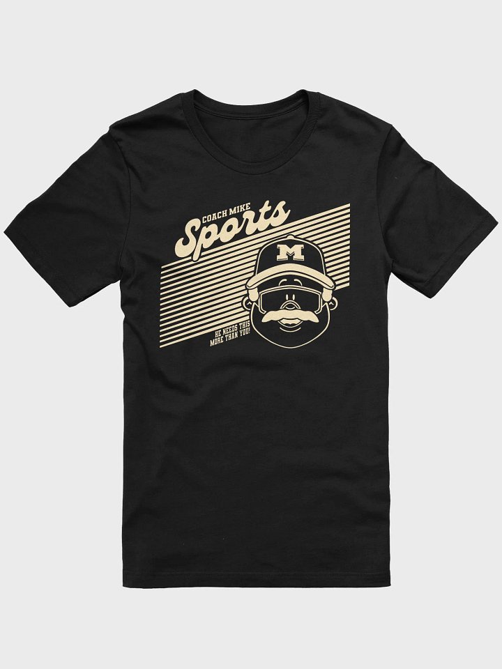 Coach Mike Sports T - Black/Cream product image (1)