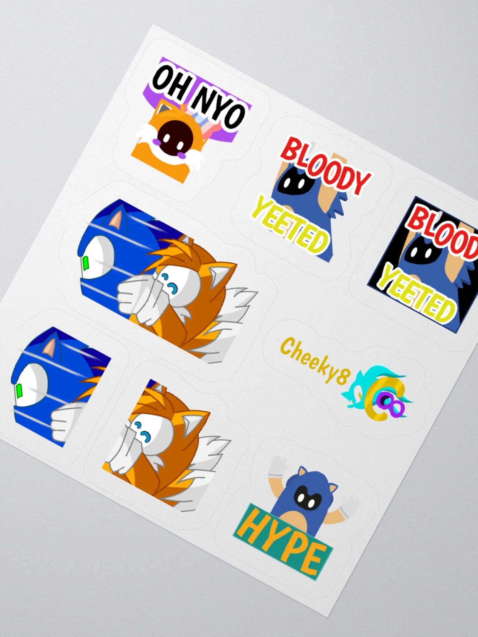 Fall Emotes Sticker Sheet product image (4)