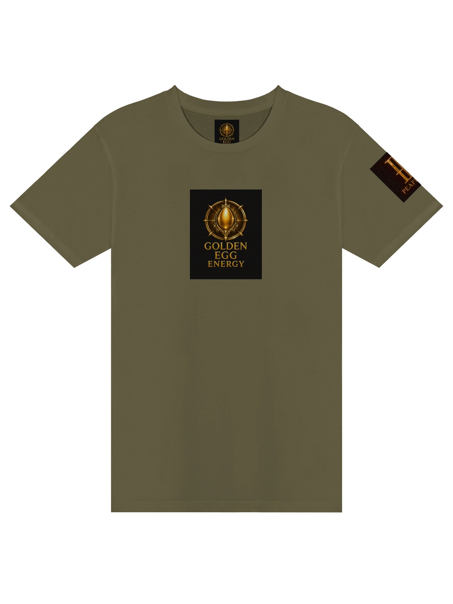 PEAFDOVE® Golden Egg Signal Backprint Shirt product image (1)