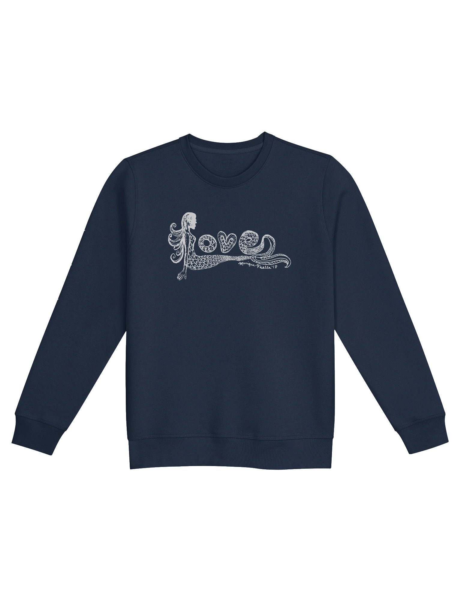 Mermaid Love | Premium Organic Sweatshirt product image (5)