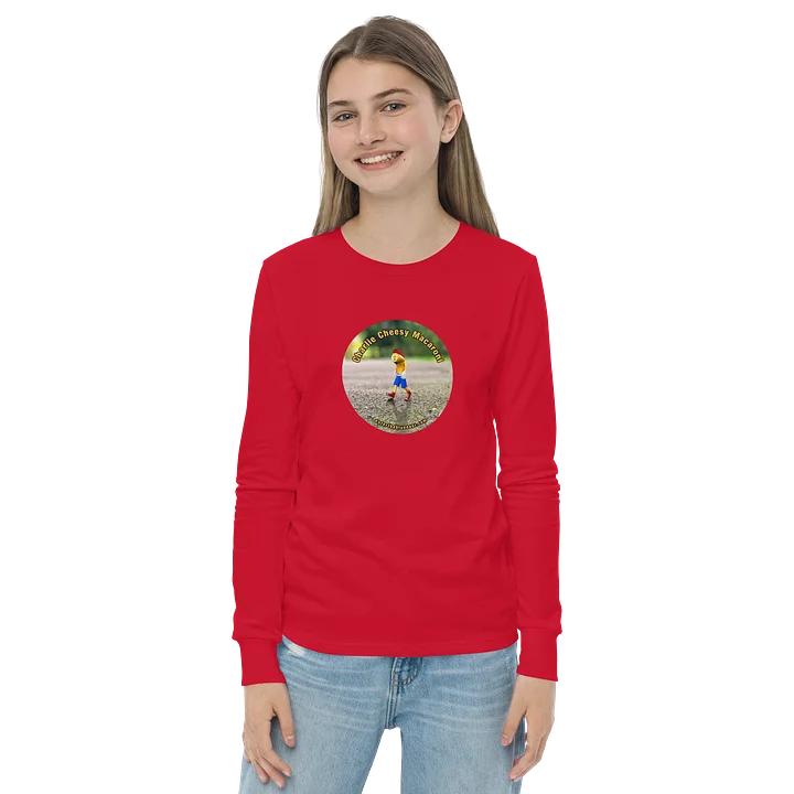 Charlie Cheesy Macaroni - Youth Long Sleeve T-Shirt product image (20)
