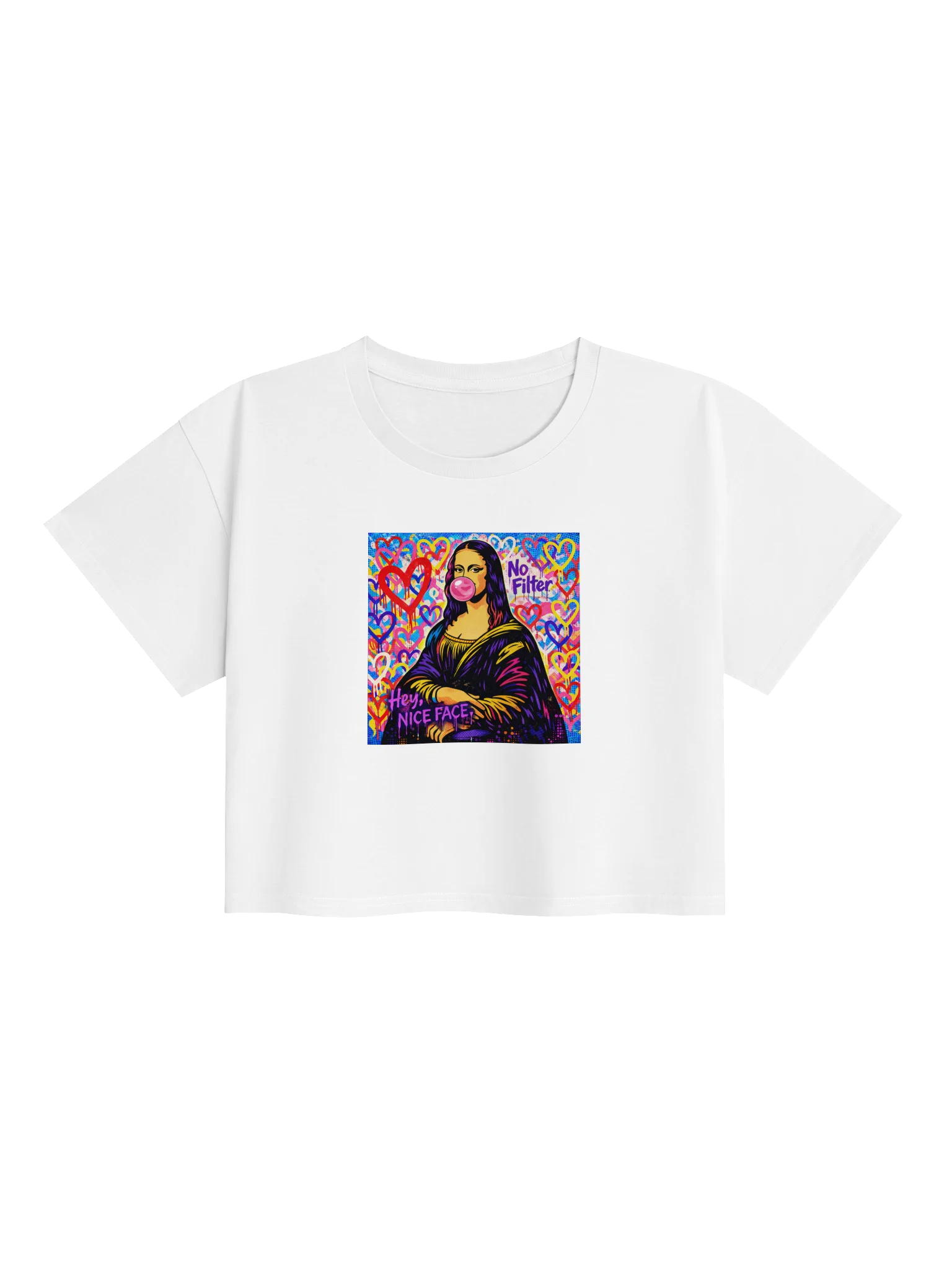 The Expressionist Crop Tee - Mona Pop product image (1)