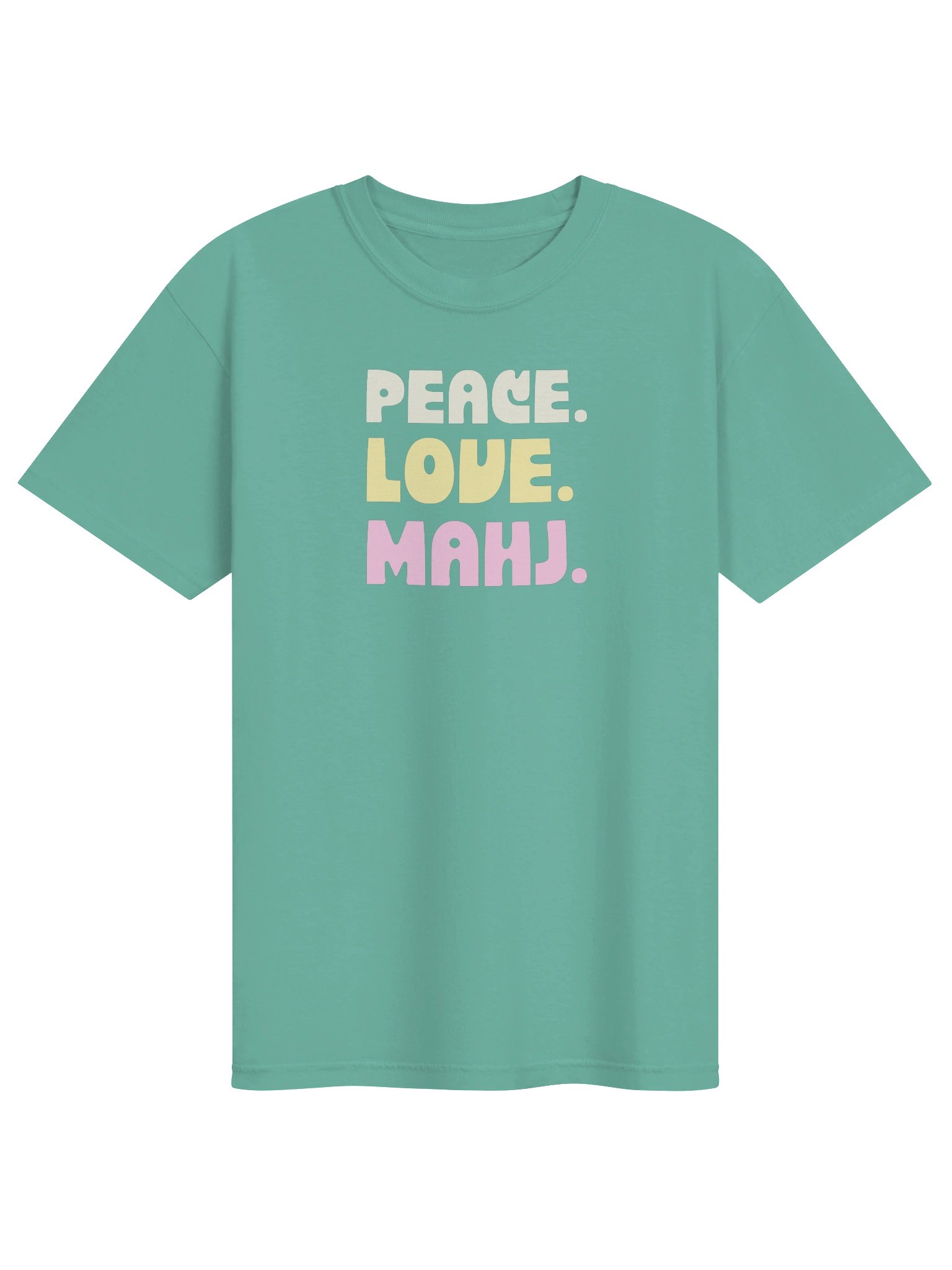 Peace Love MAHJ Comfort Colors Tee product image (1)