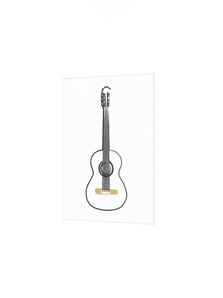 Pauly’s Guitar Logo Poster Print — Perfect Wall Art for Musicians & Music Lovers product image (2)