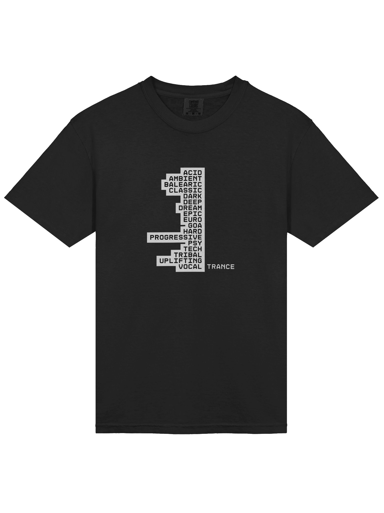 Trance T-Shirt Subgenres List Tee product image (5)
