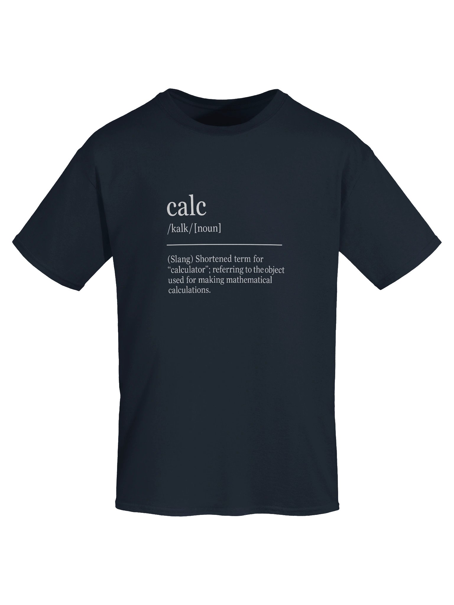 Calc is Short for... Women's Tee product image (19)