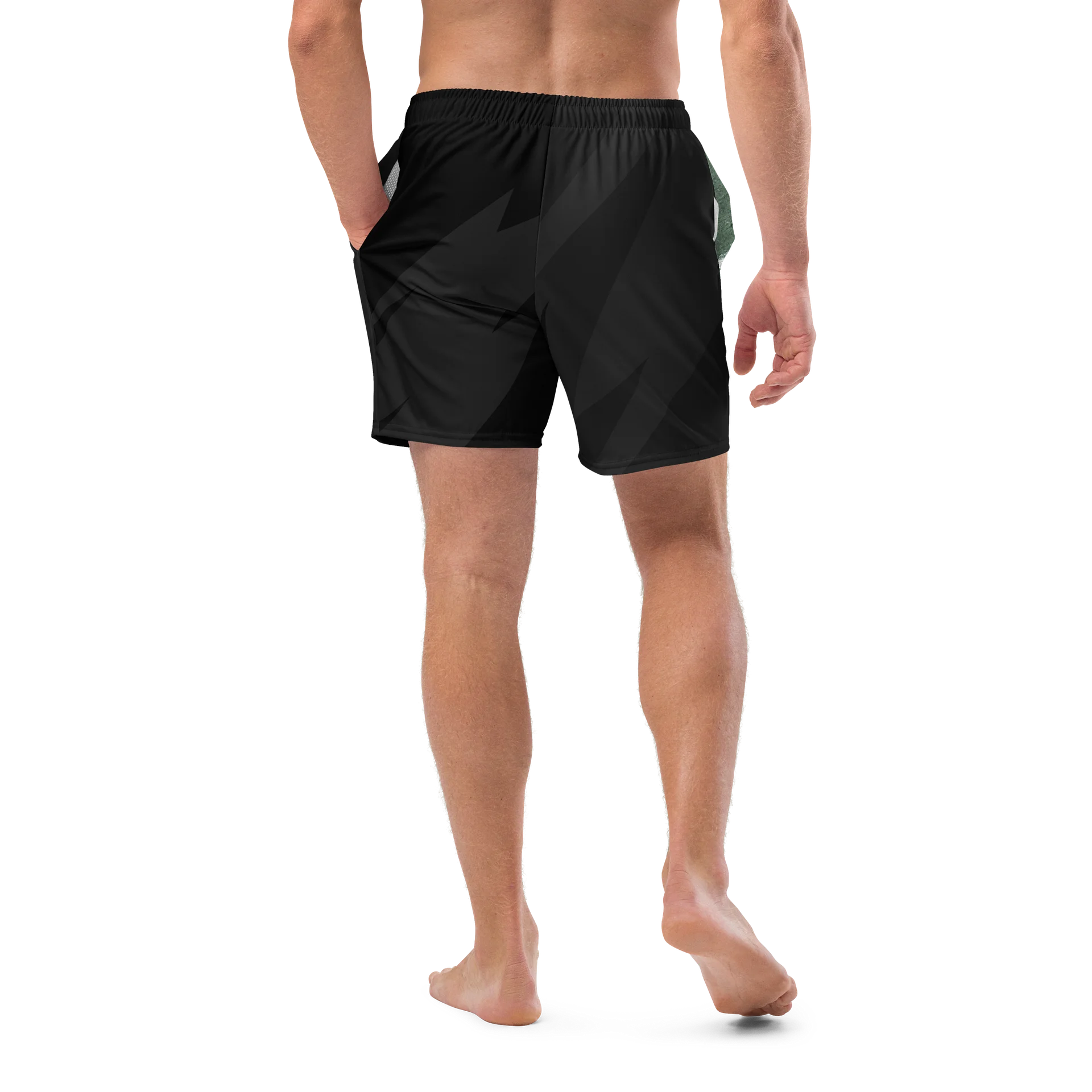 Snowy Egret Swim Trunks product image (10)