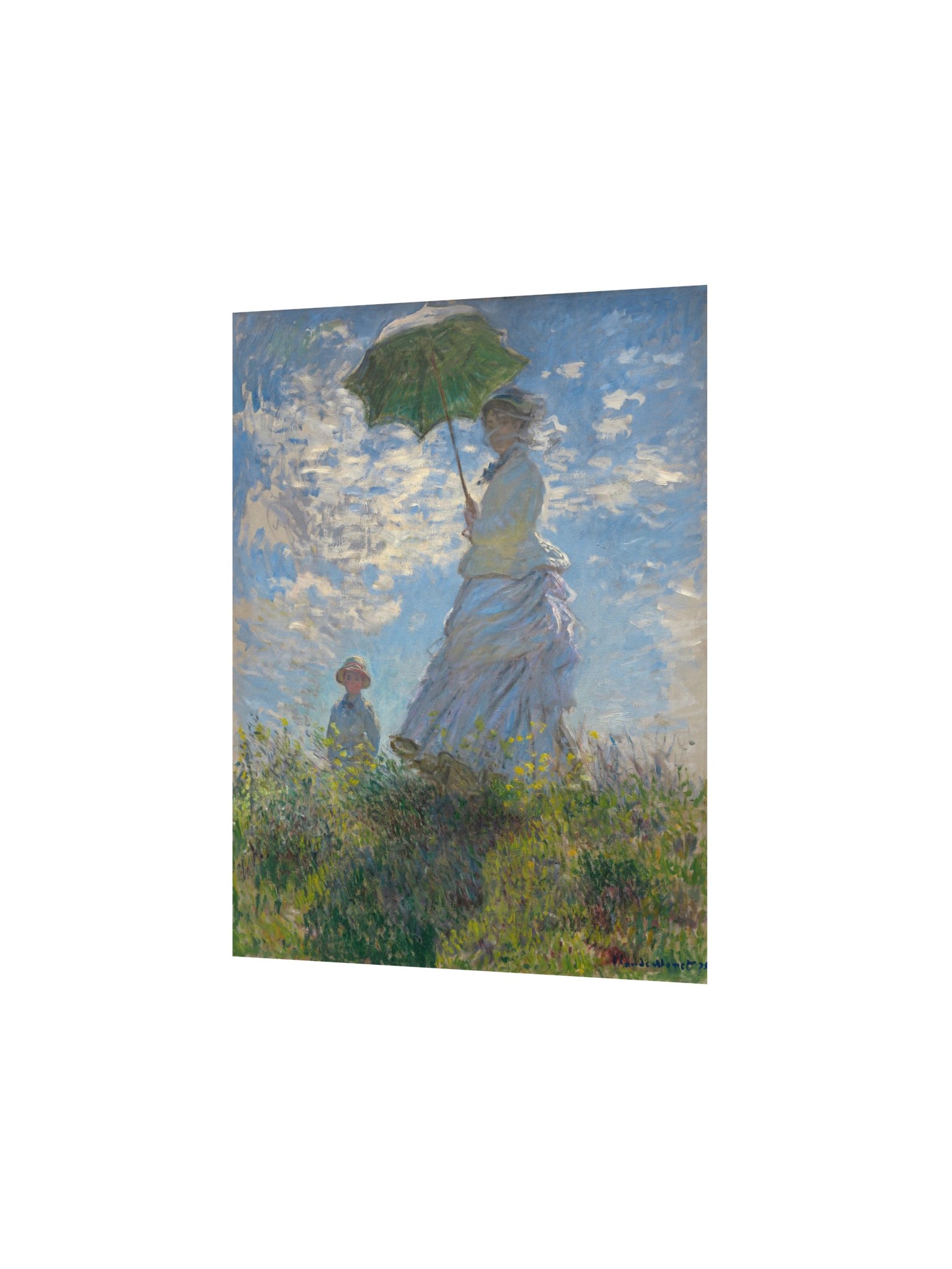 Monet, Woman with a Parasol — Fine-Art Poster product image (3)