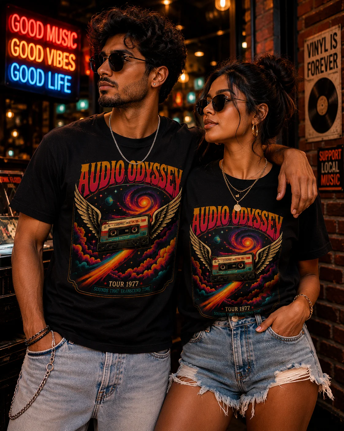 Audio Odyssey Cosmic Mix Tee product image (3)