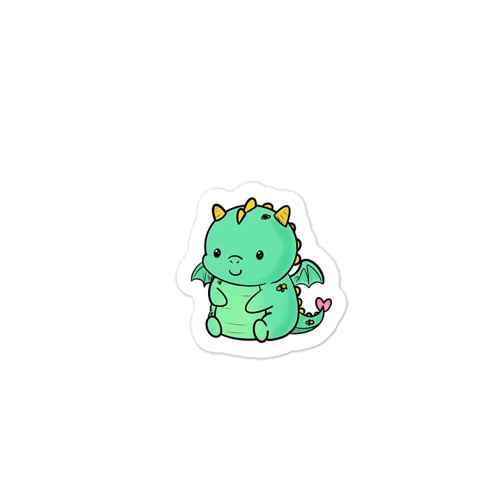 Chonki Boi Dragon Kiss-Cut Sticker product image (1)
