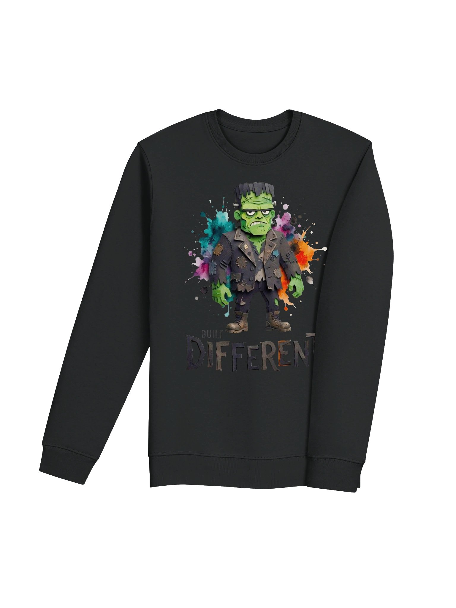 MINAY Originals | Halloween Edition "DIFFERENT" Frankenstein Graphic Unisex Sweatshirt product image (12)