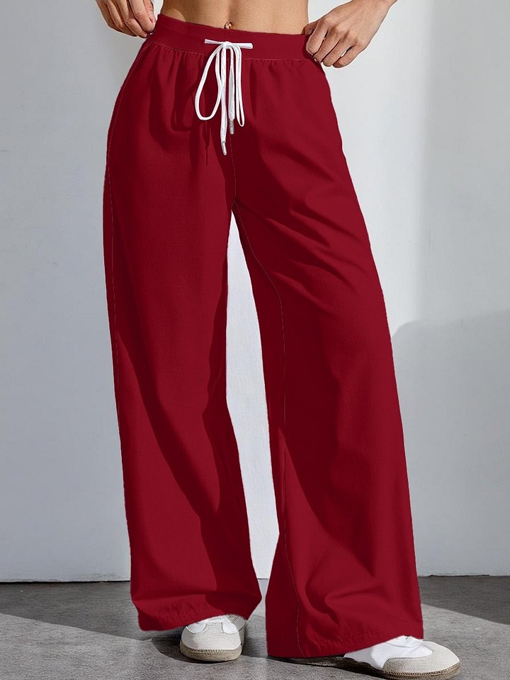 Wide Leg Drawstring Trousers product image (1)