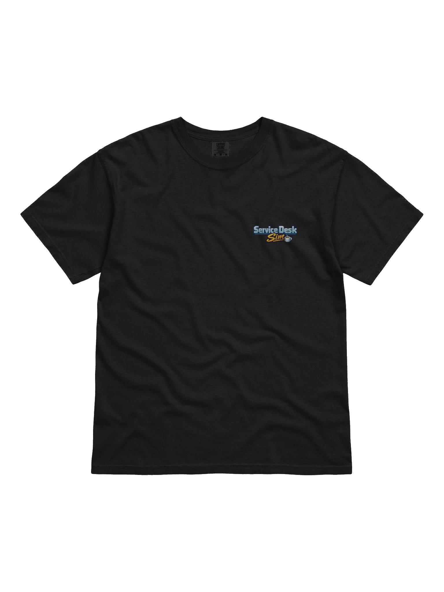 Service Desk Sim (Mega Corp Version) Small Logo T-Shirt product image (1)