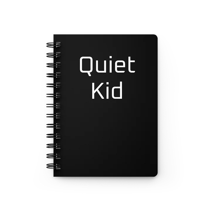 Quiet Kid Quote Book (spiralbound) product image (1)