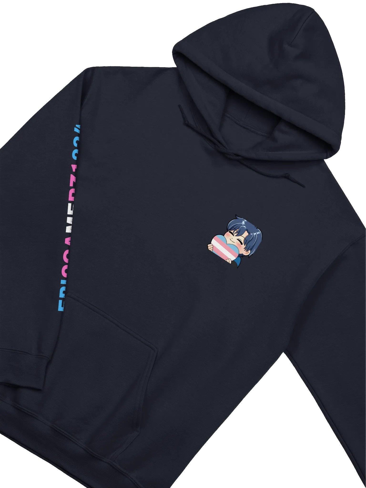 Epic Trans Minecraft Hoodie! product image (3)