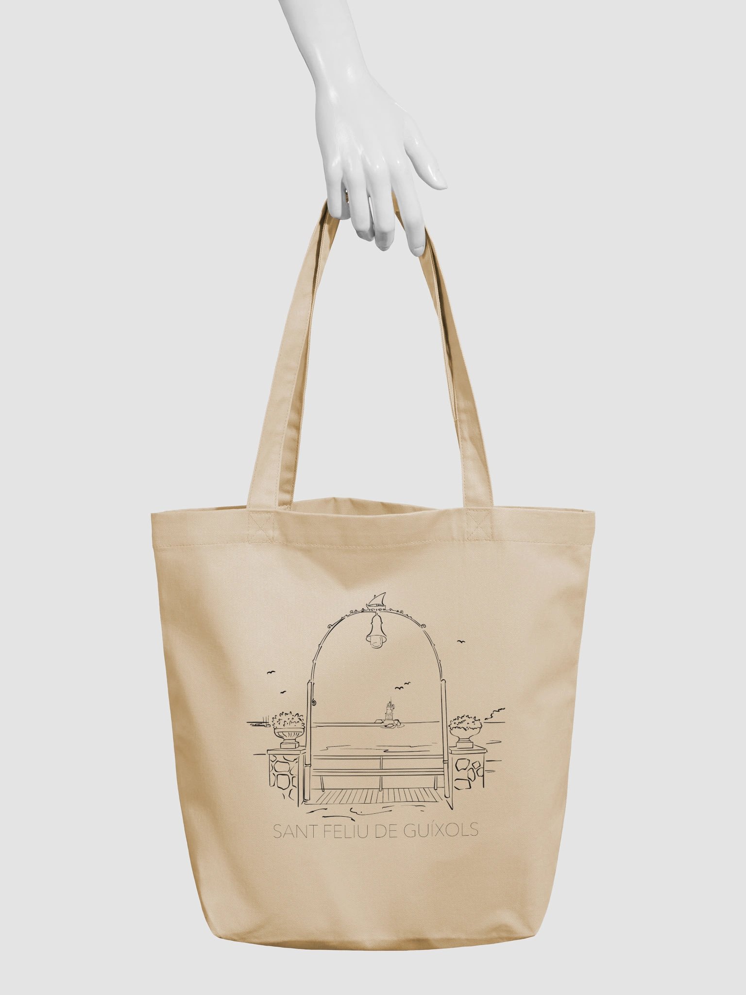 Paseo de Sant Feliu de Guíxols Bolsas de Tela product image (3)