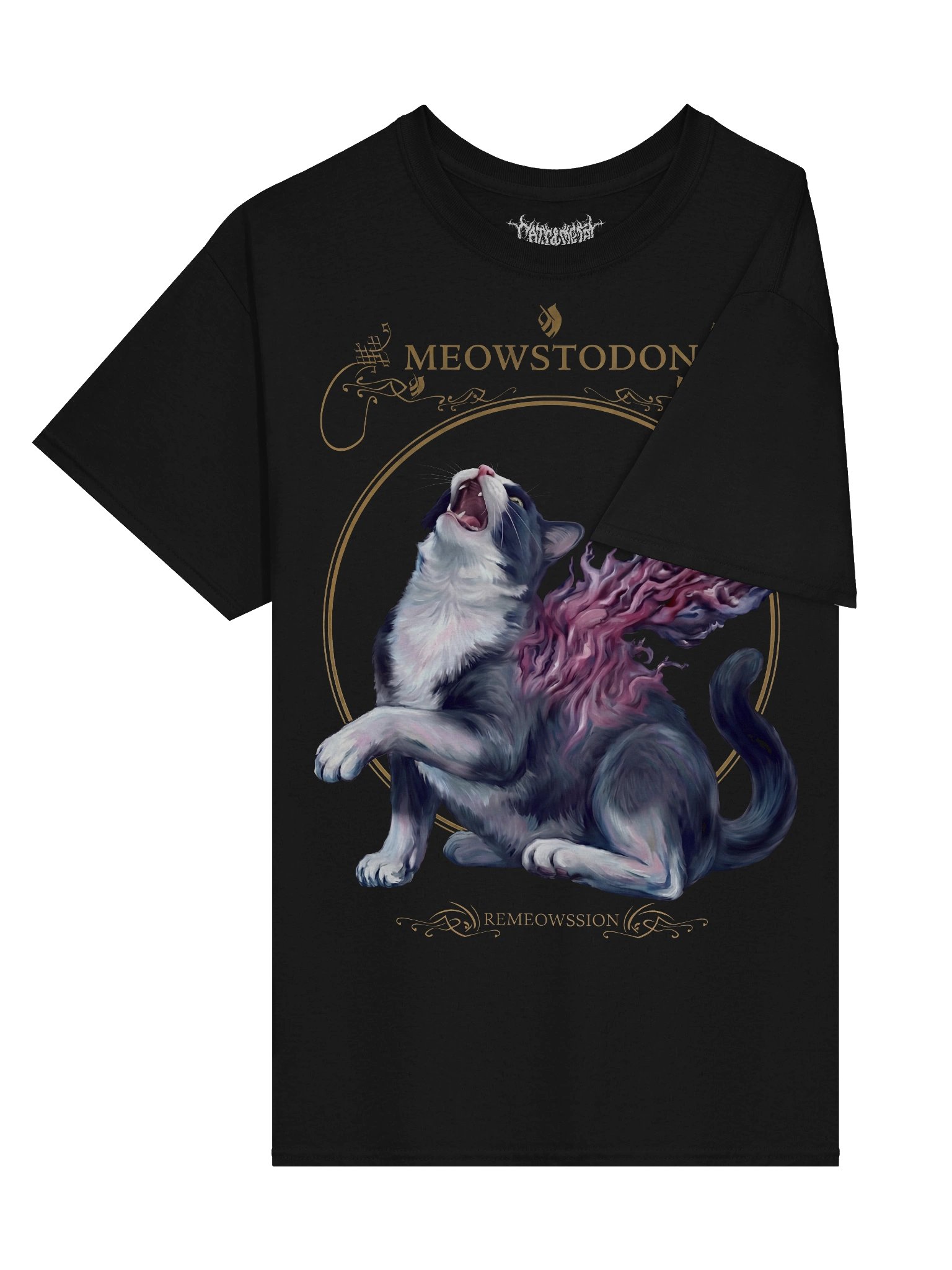 MEOWSTODON REMEOWSSION T SHIRT product image (3)