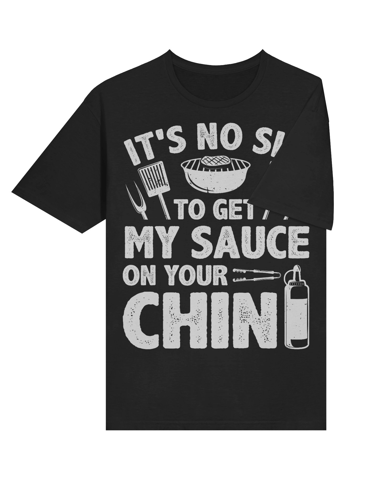 It’s No Sin to Get My Sauce on Your Chin – Gildan Softstyle Unisex T-Shirt product image (4)