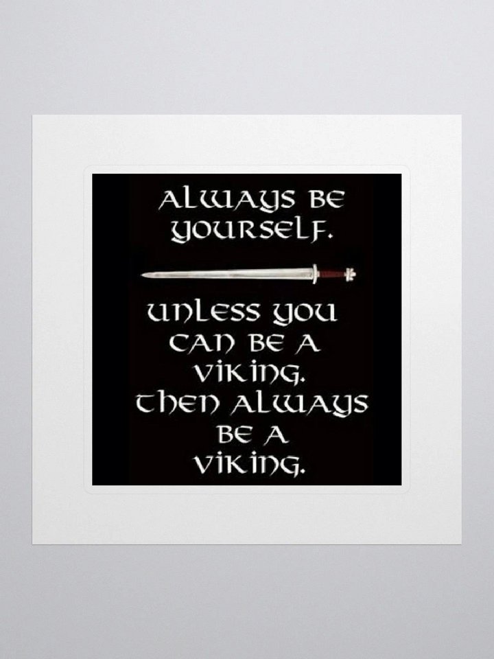 Always be yourself stickers product image (1)