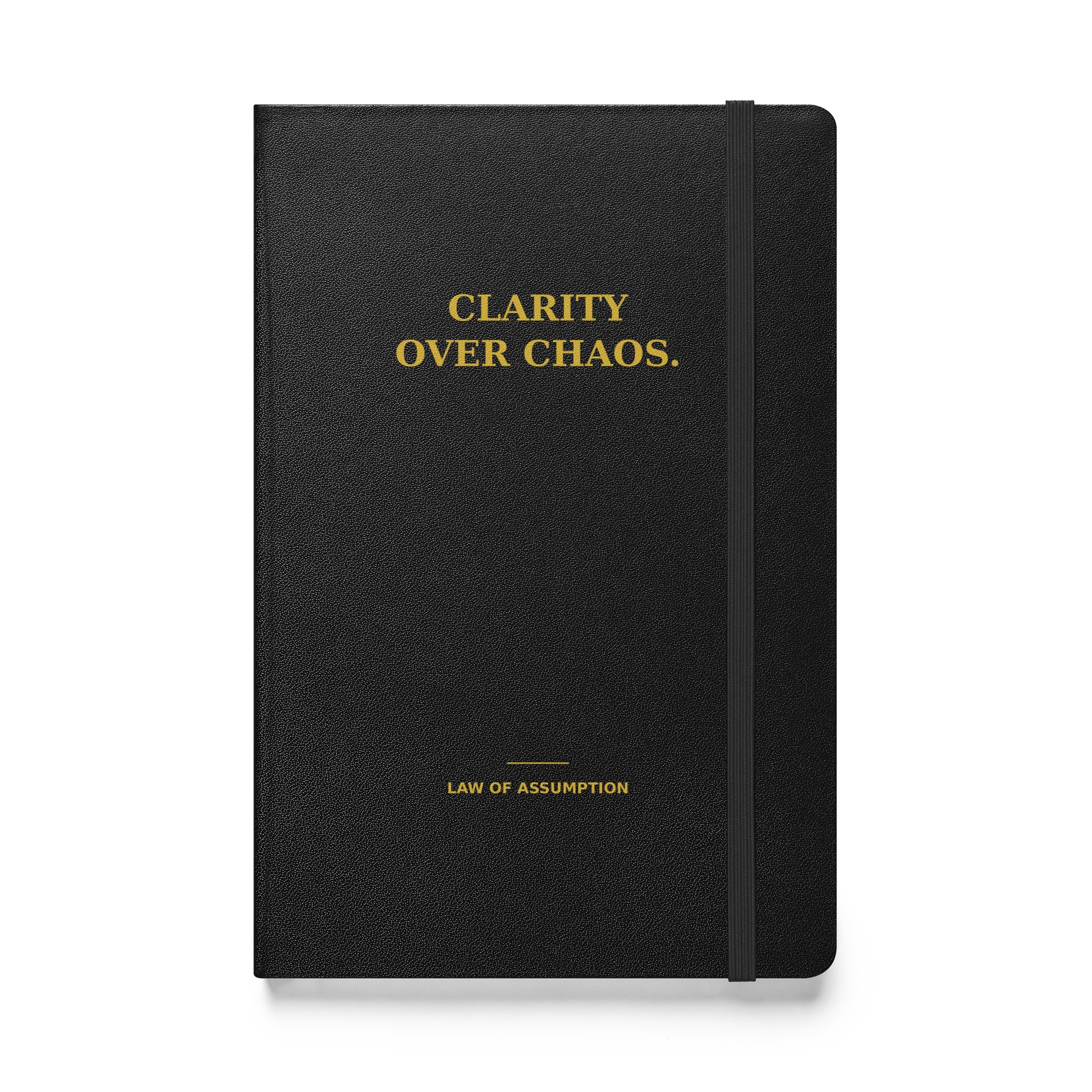 CLARITY OVER CHAOS. Human Design Manifestor Journal | Stoic Focus & Energy Notebook product image (1)