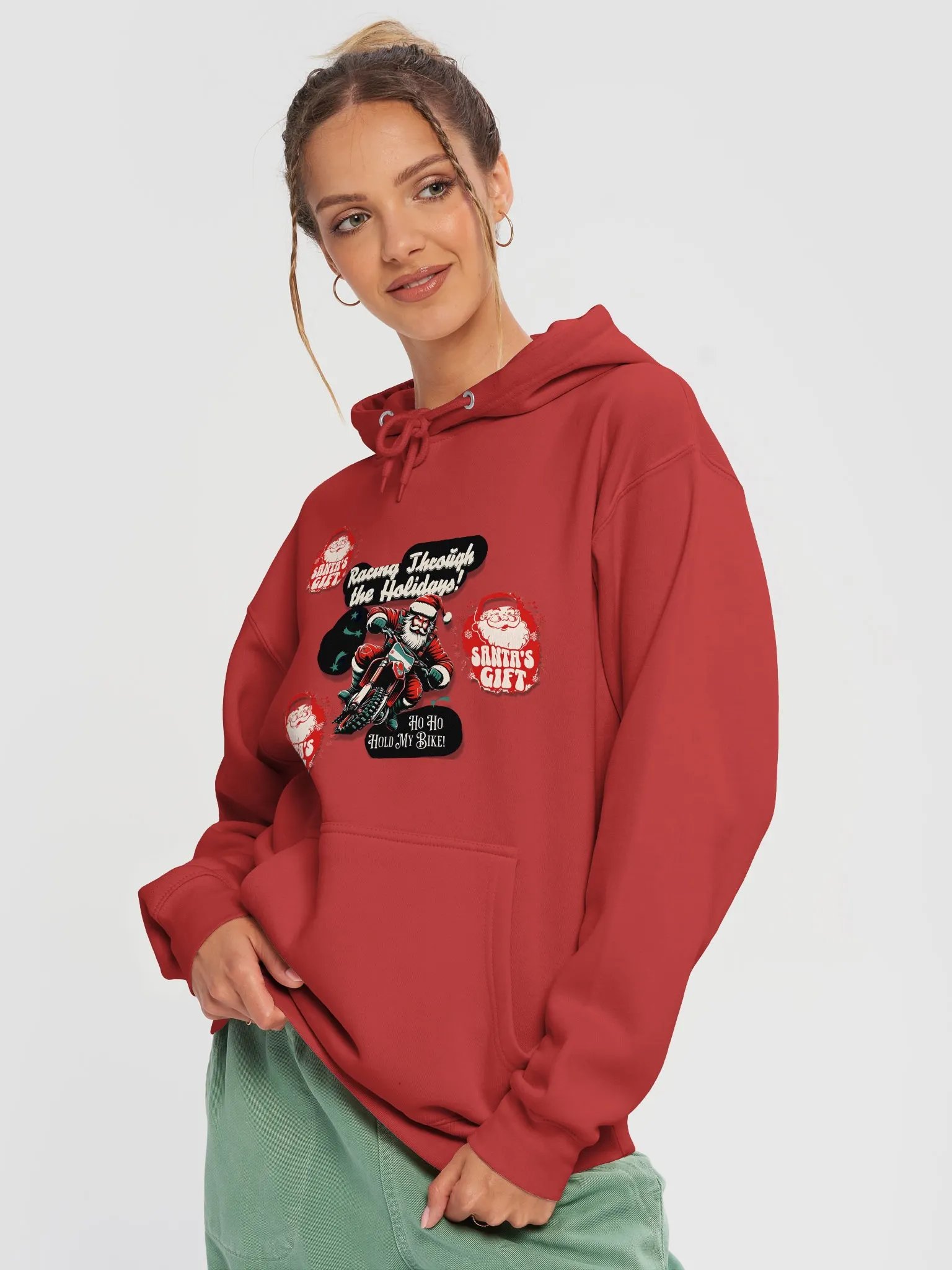 Santa's Holiday Ride Hoodie product image (3)