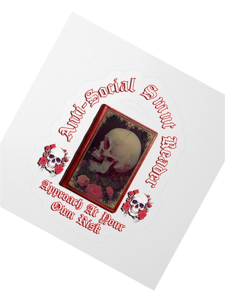 Booktok - Anti-Social - Sticker product image (4)
