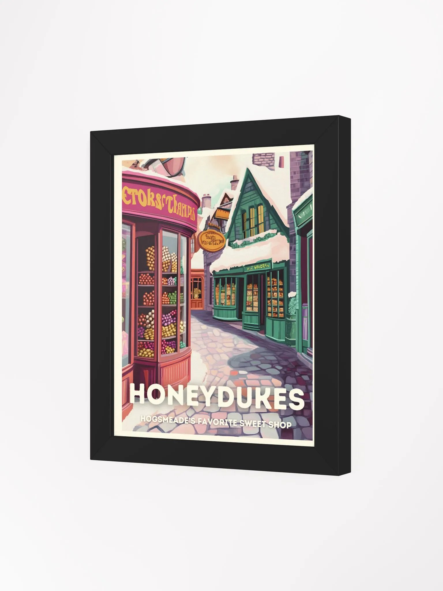 Magical Sweet Shop Vintage Travel Poster product image (3)