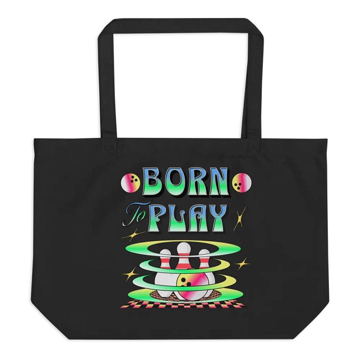 Born To Play Bowling Playful Magic Tote product image (1)