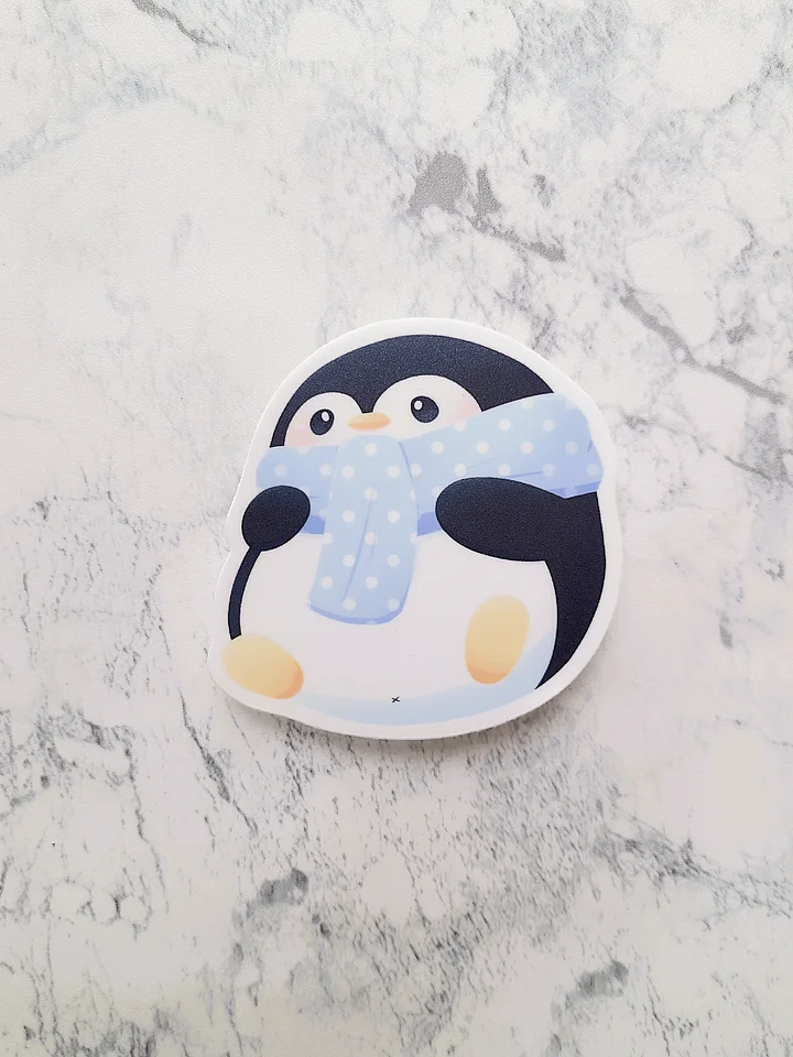 Cozy Penguin Sticker product image (1)