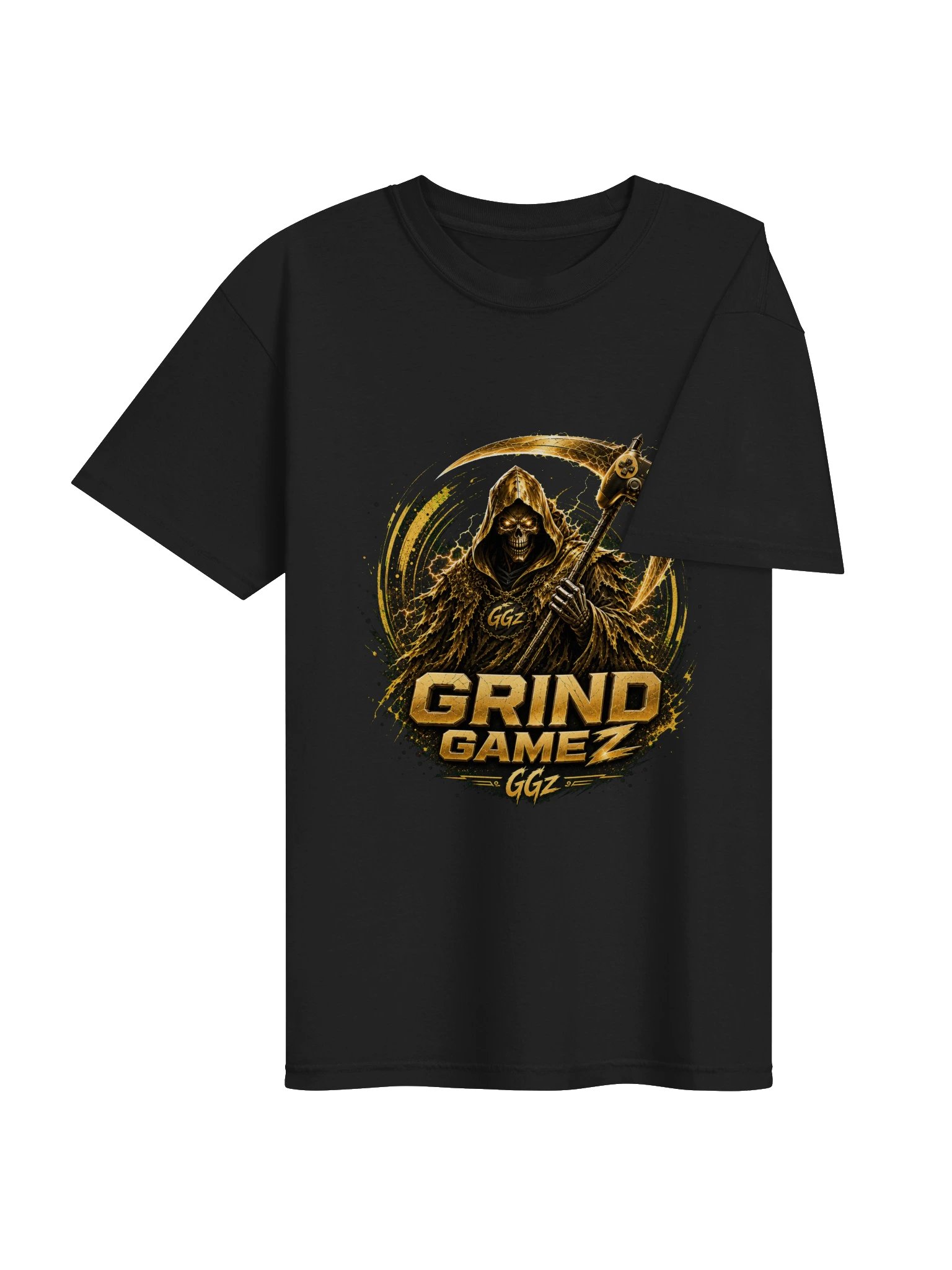 Grind GameZ Reaper Heavyweight Tee – Black product image (4)