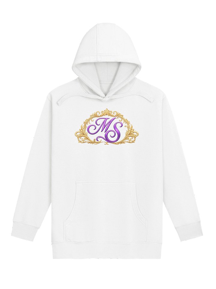 Monarch White Purple & Gold Hoodie product image (1)