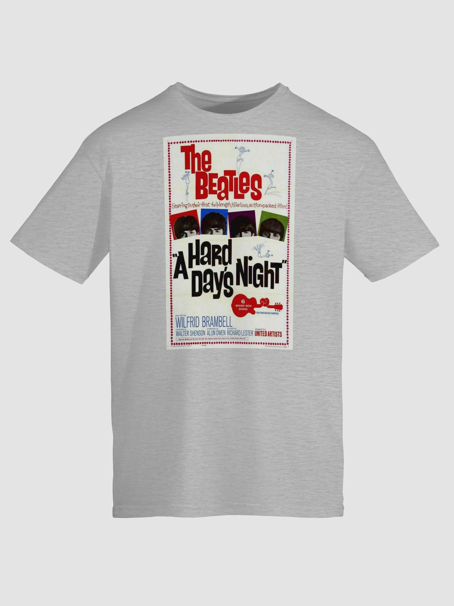 The Beatles “A Hard Day’s Night” T-Shirt | Vintage Movie Poster Rock Band Graphic Tee product image (6)
