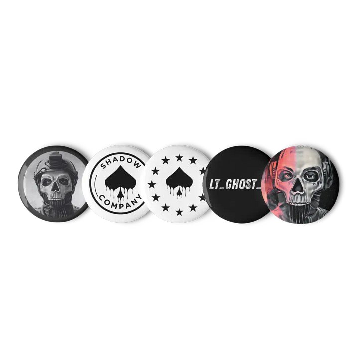 LT Ghost TV "PACK 3" Buttons product image (1)
