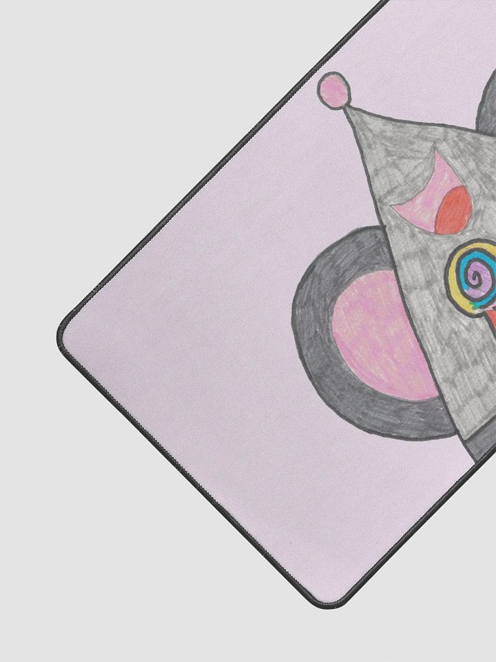 Lollipop mouse Desk Mat 15.5