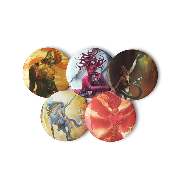 Eternal Devotion- Button Set #1 product image (3)