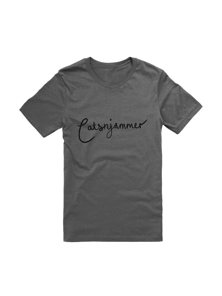 Catsnjammer Script Logo T Shirt - Muted product image (1)