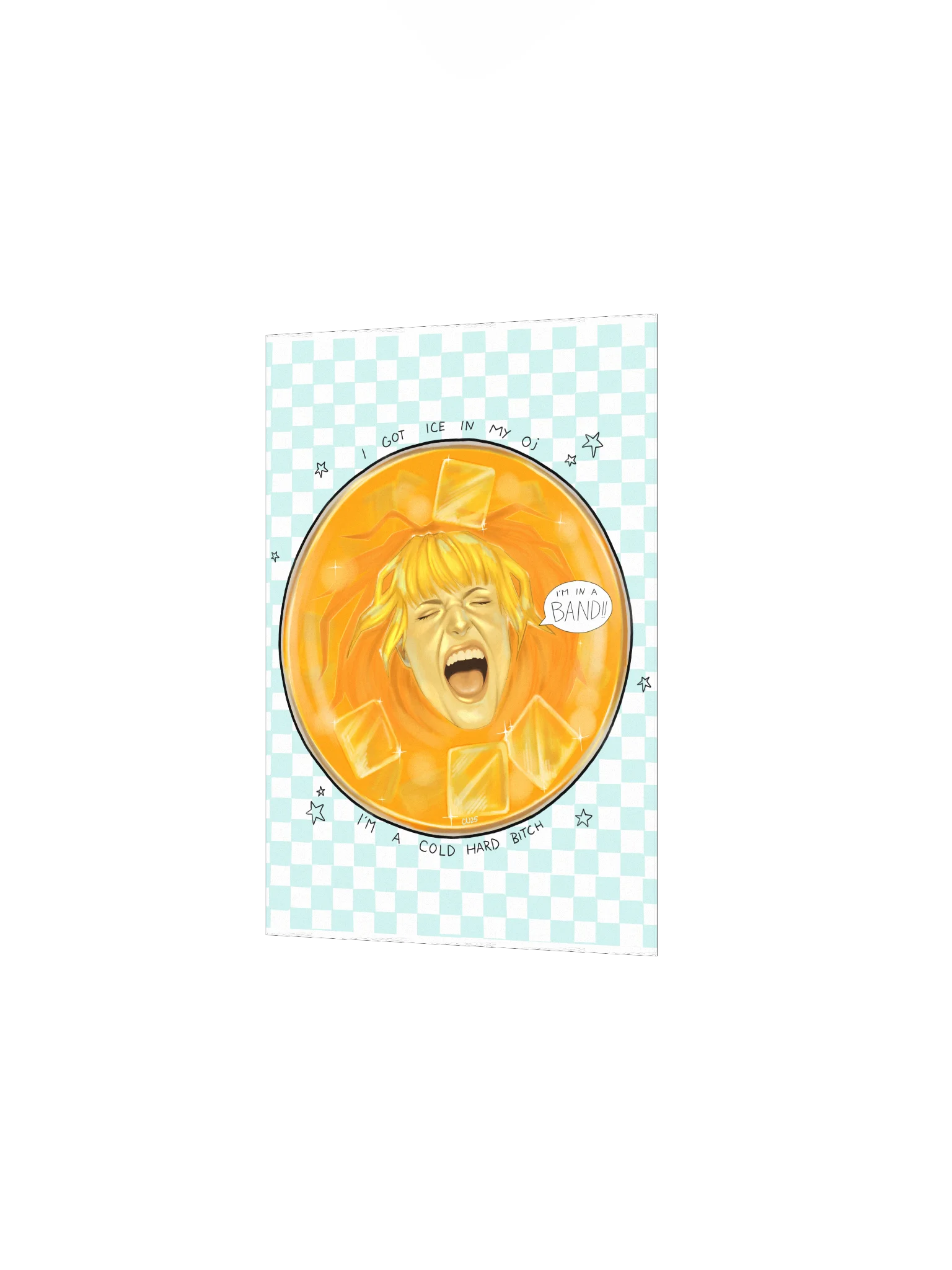 ice in my oj print ! product image (7)