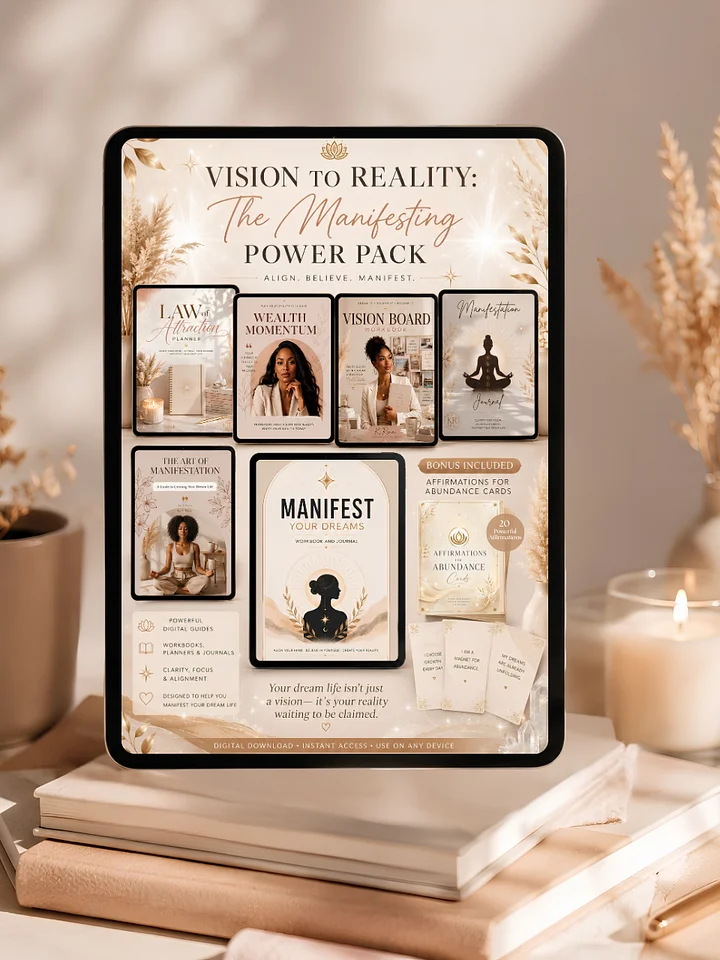 Vision to Reality: The Manifesting Power Pack product image (1)