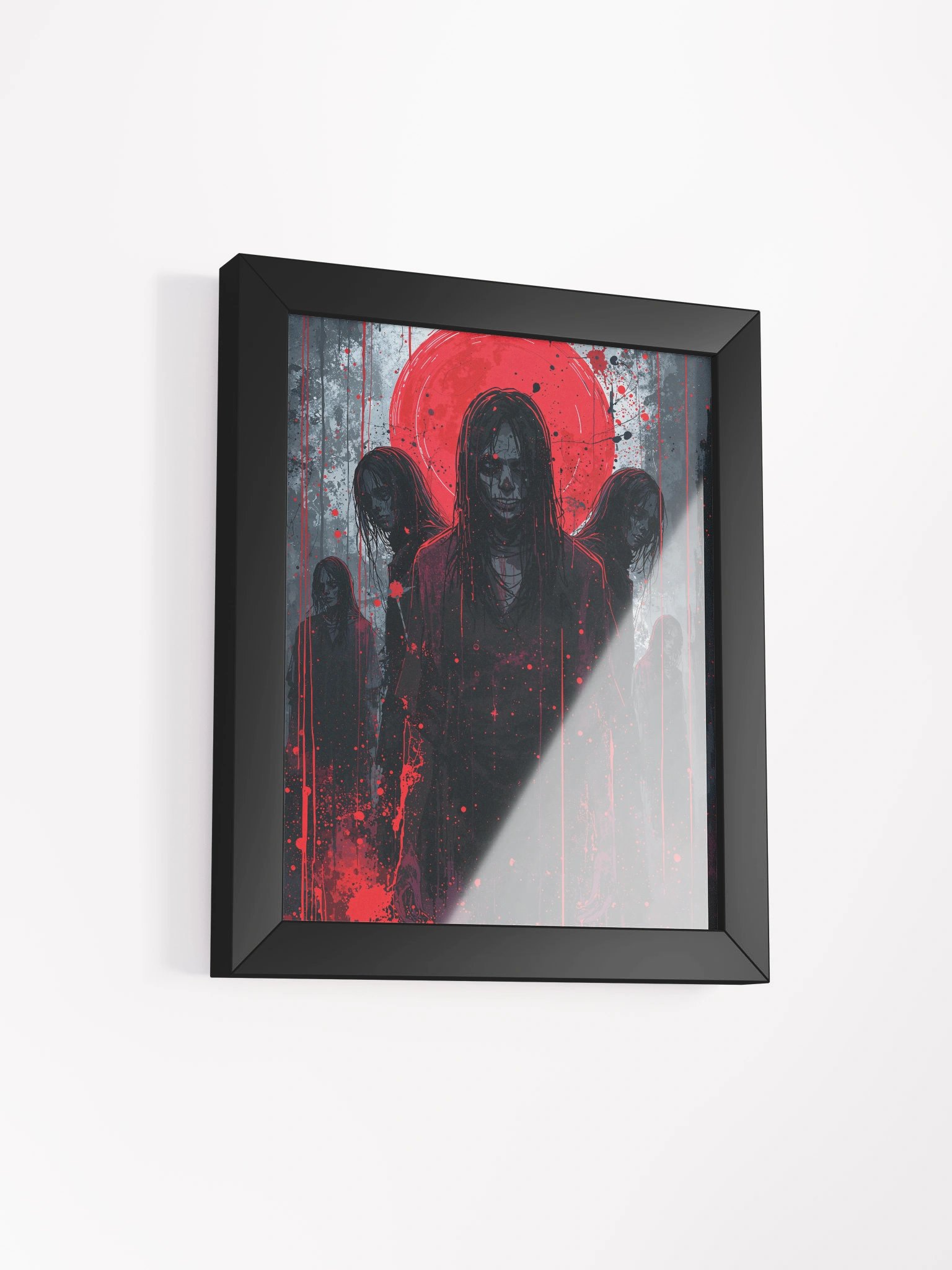 The Crimson Eclipse Framed Print product image (13)