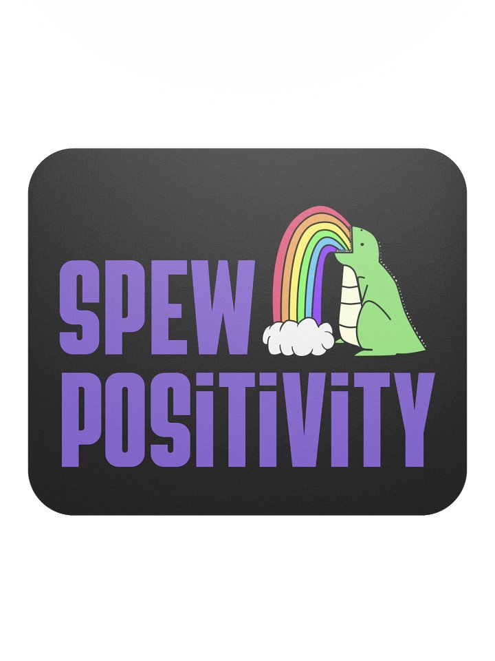 Spew Positivity Mouse Pad product image (2)